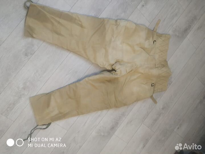 Брюки ватные