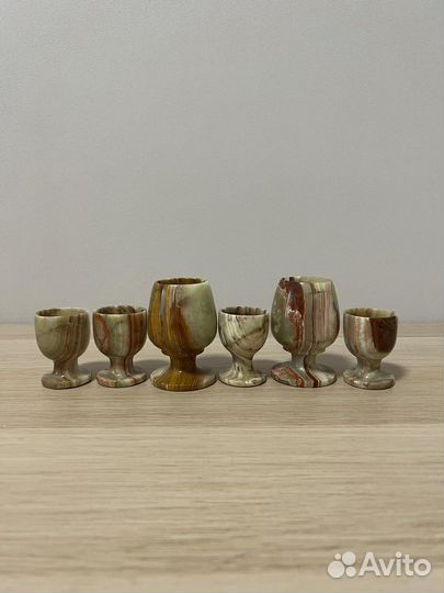 Рюмки из натурального камня