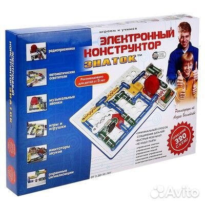 Электронный конструктор знаток 320 схем