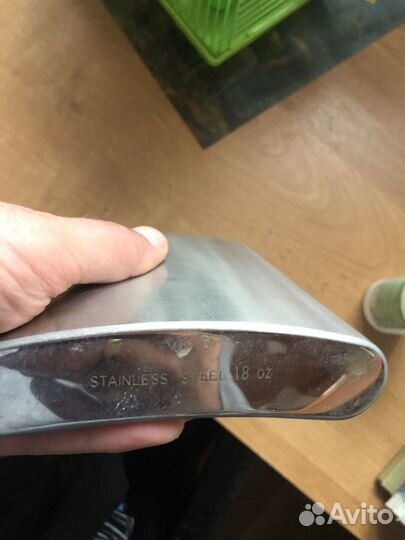 Фляжка из нержавейки