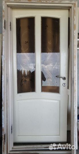 Межкомнатные двери бу деревянные с коробкой