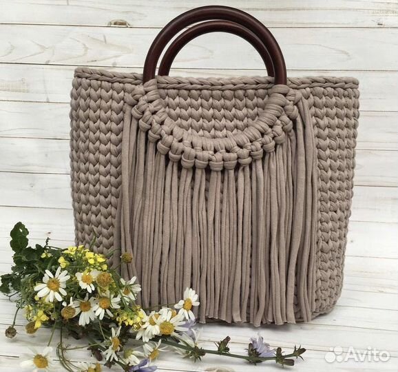 Ручки деревянные для сумок