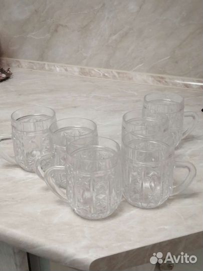 Пивные кружки СССР хрусталь