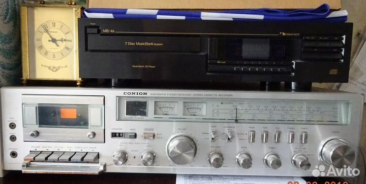 Редкий винтажный Stereo Receiver Conion CHS-7530F
