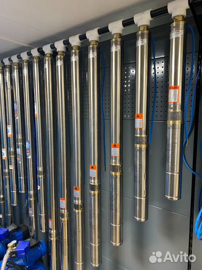 Насос погружной Heisskraft 3SD 1.8-47 (кабель 1.5м, 1.5 кВт, Hmax напор-197м)