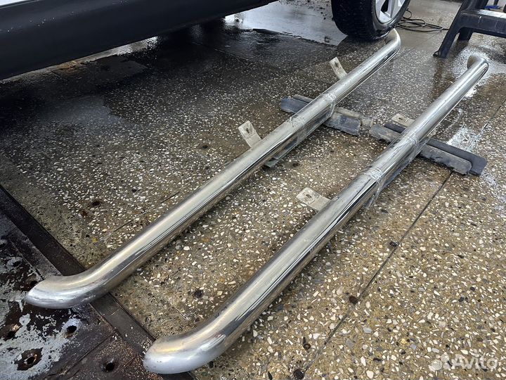 Защита порогов Nissan juke