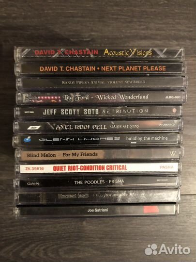 Музыкальные cd диски : heavy & hard heavy