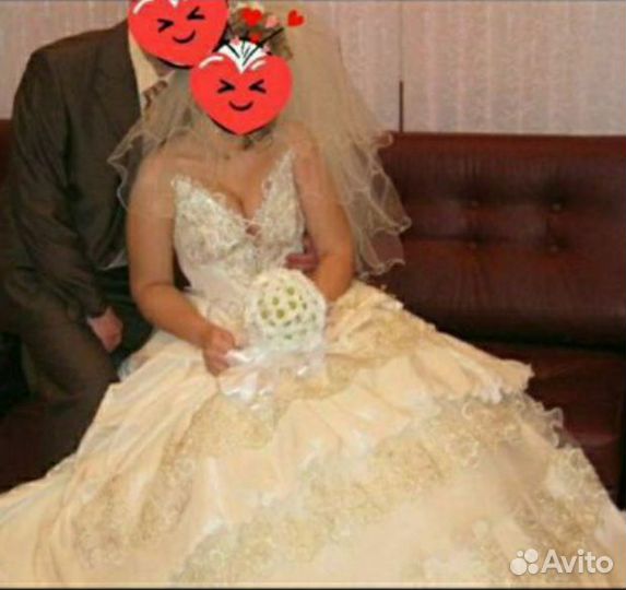Свадебное платье+шубка