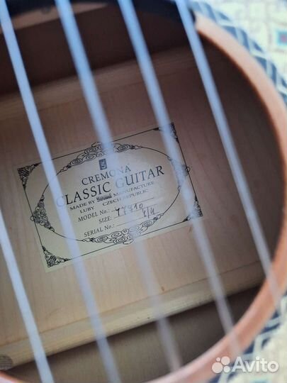 Классическая гитара cremona 47710