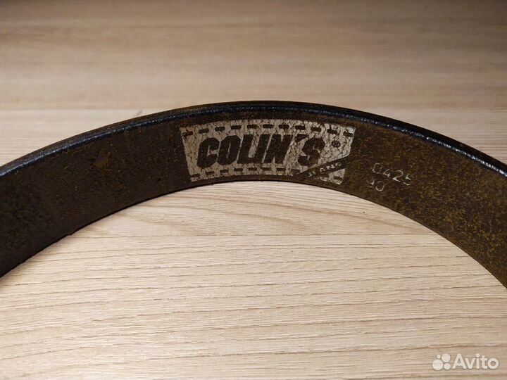 Кожаный ремень Collins из натуральной кожи