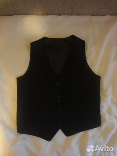 Костюм тройка школьный на 1-2 классы, рубашка