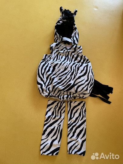 Карнавальный костюм Зебра 18-24 месяца