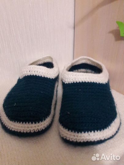 Вязанные топочки