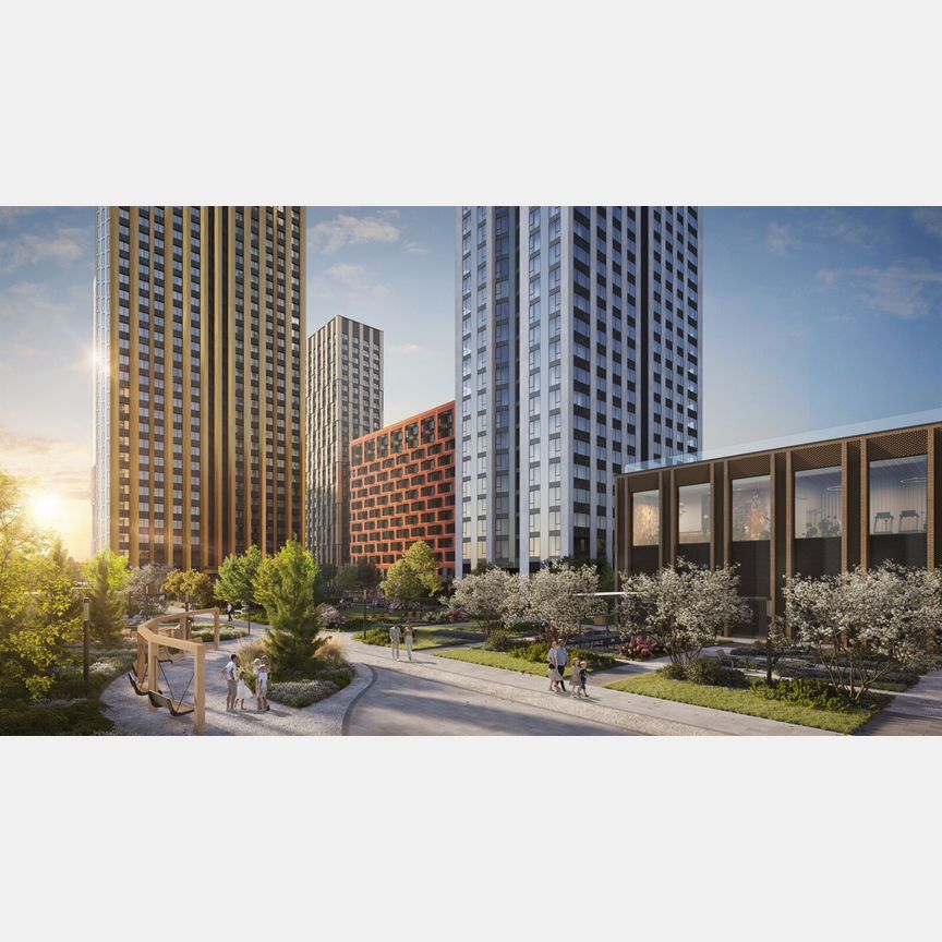 4-к. квартира, 90,8 м², 42/48 эт.