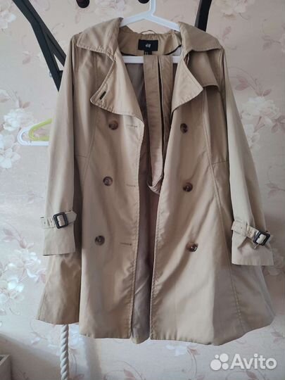 Тренч h&m 48 рр