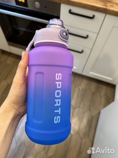 Бутылка для воды. Спортивная. Новая. 1,3 л