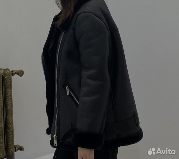 Дубленка zara