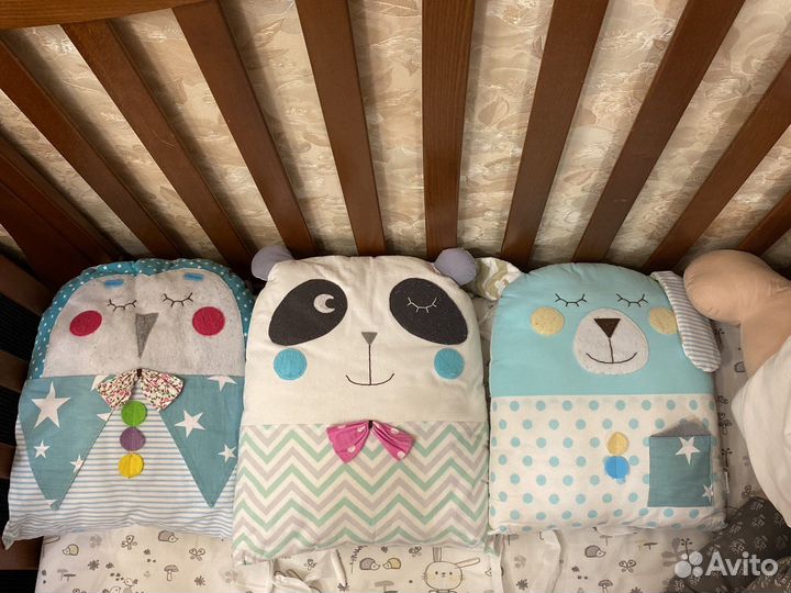 Подушка-бортик lovebabytoys