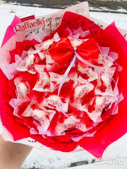 Сладкие букеты из конфет