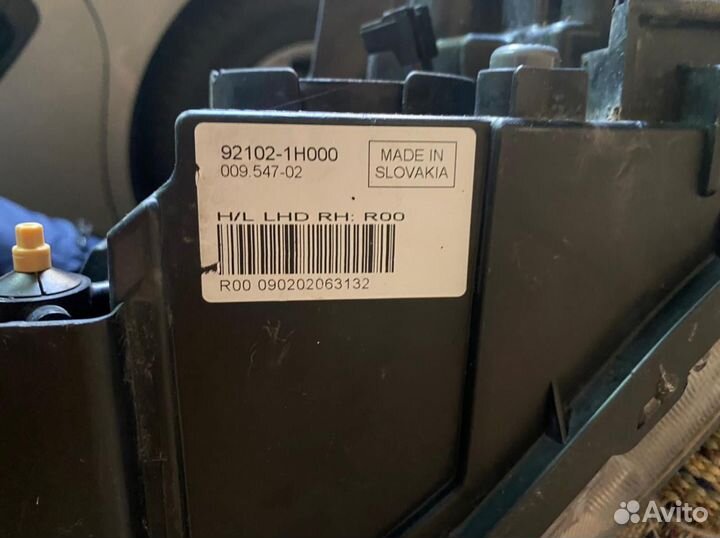 Фара праваая оригинал KIA cee'd