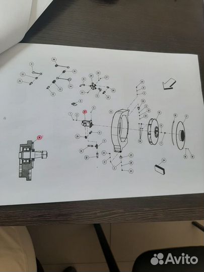 R2053677 Щит Сеялка Kuhn (Кун) на разбор