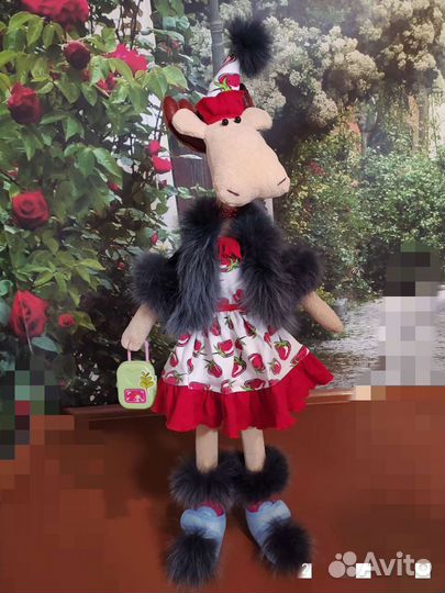 Лось новогодний