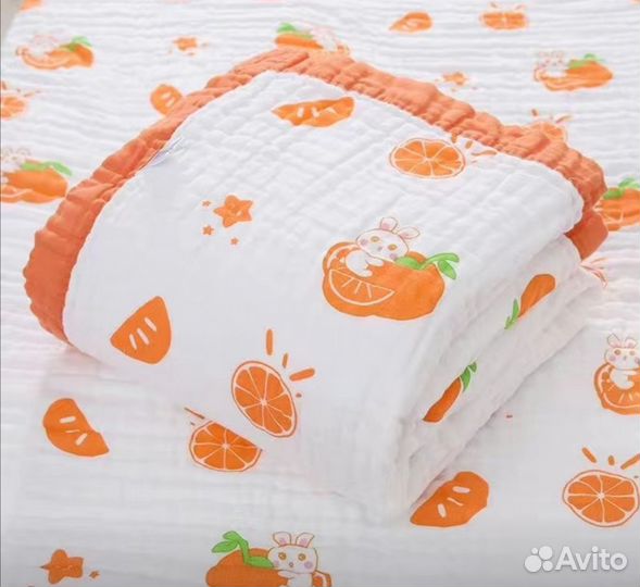 Детские муслиновые одеяла/покрывала, уголок