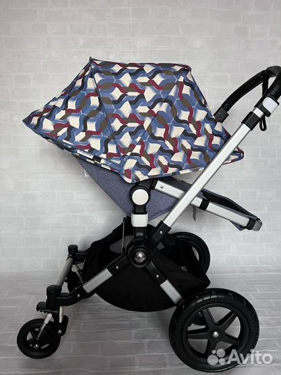 Коляска Bugaboo Cameleon 3+ 3в1 BlueMelange