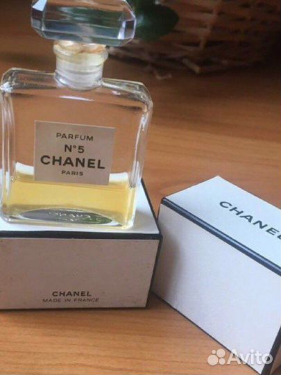 Духи Chanel N5 оригинал, винтаж, остаток от 14 мл