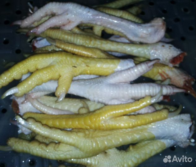 Лапы, головы куриные