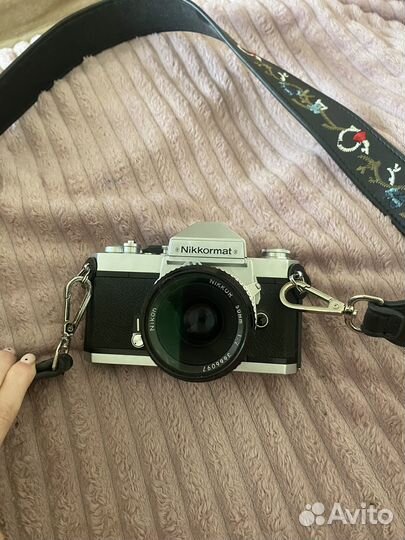 Пленочный фотоаппарат nikon nikkormat ft3