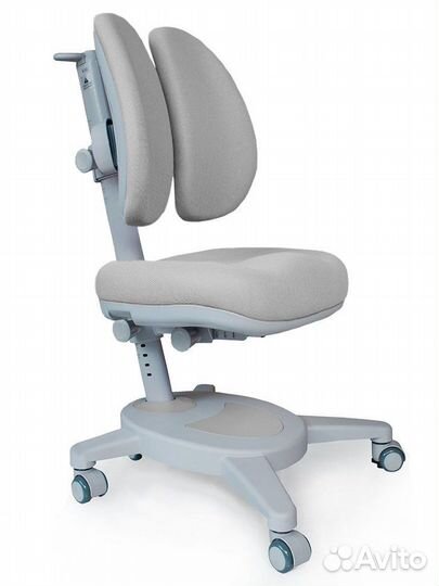 Кресло Mealux Onyx DUO Y-115 KP розовое и серое