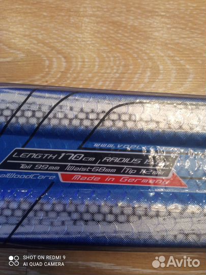 Горные лыжи volki super sport 170