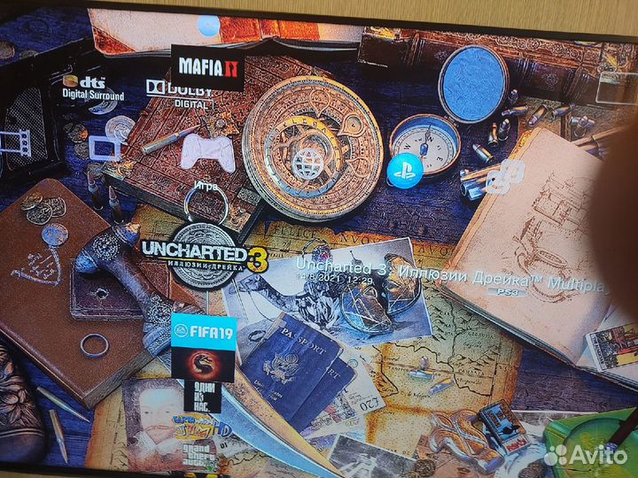 PlayStation 3 Slim 320GB прошитая 50 Игр