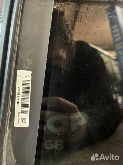 Bmw x4 g02 неподвижное стекло задней левой двери