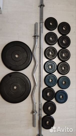 Штанга гриф блины