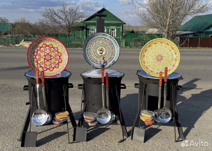 Чyгyнный кaзан. Пeчь на выбop