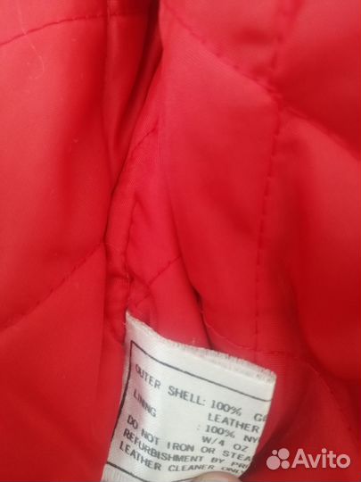 Куртка кожаная женская байкерская