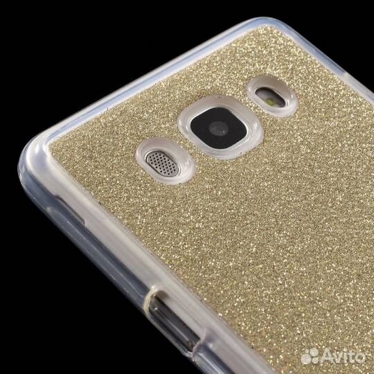 Чехол-накладка Samsung J5 (2016) Серебристый