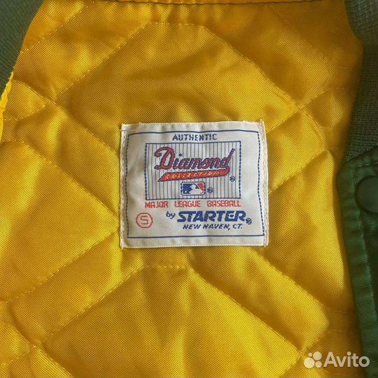 Бомбер жёлто-зелёный