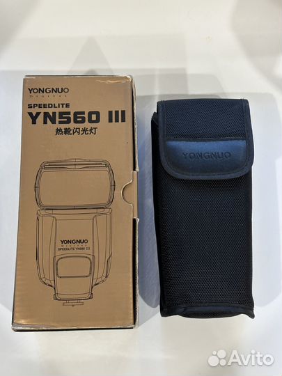 Вспышка камеры yongnuo speedlite YN 560 III