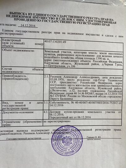 Участок 10 сот. (ИЖС)