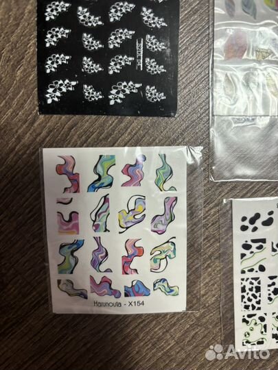 Наклейки для ногтей