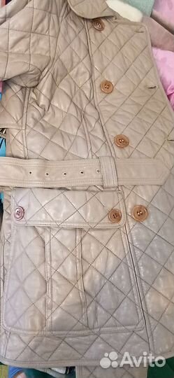 Куртка кожаная женская 46 размер