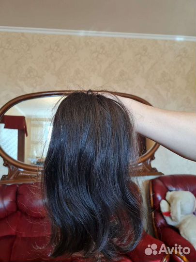 Шиньон из натуральных волос