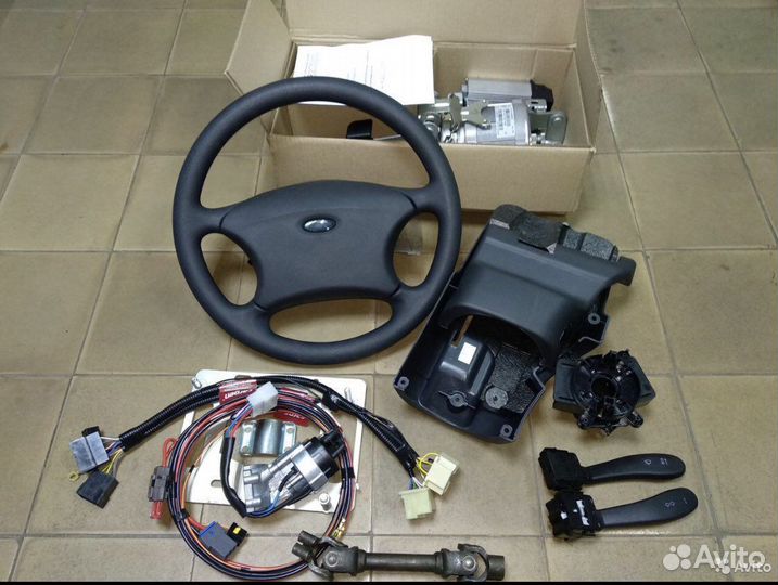 Электроуселитель руля Нива,2107 классика