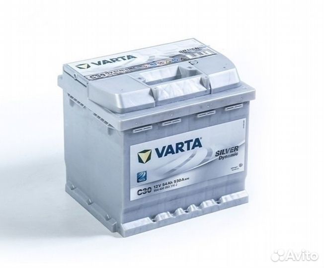 АКБ 6 ст- 54 varta Silver Dynamic залитый
