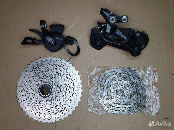 Новые групсеты Shimano Deore 10,11,12 скоростей