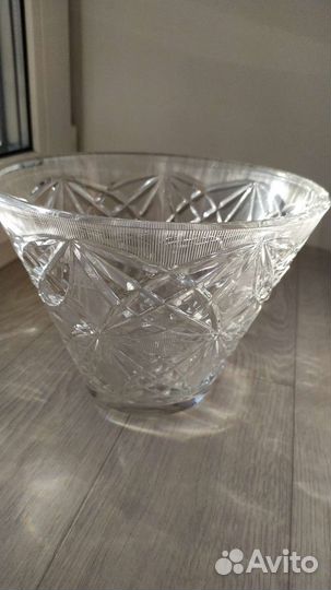 Ваза хрустальная СССР