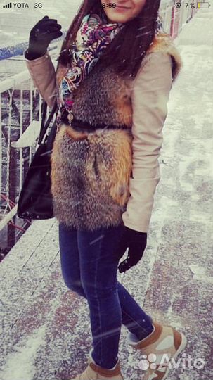 Меховушка из лисы